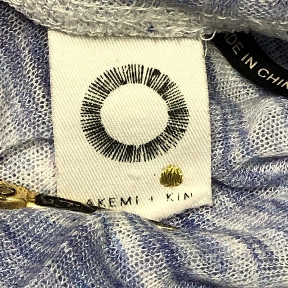Anthropologie Akemi & Kin Womens Size XSP Petite Space Dye Thin Knit Top Sweater - Picture 3 of 7